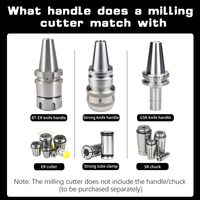 Fraise à rainurer en T KEENCUTEER pour machine-outil CNC, en alliage d'acier au tungstène, longueur totale 50 mm, Chine continentale