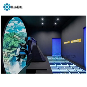 Cinéma immersif à écran sphérique 360°, cinéma 5D, dôme 7D, cinéma volant en intérieur, cinéma 9D, plateforme de mouvement 6 DoF, système d'effets spéciaux - Product Image 3