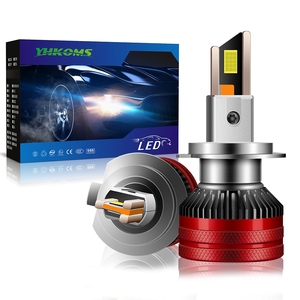 Bombilla LED para Faros Delanteros de Automóvil YHKOMS Super Brillante de 180 W, Bombilla LED para Automóvil 9005 9006 H7 H4, Luces para Automóvil H11, Bombilla LED para Automóvil H4, Lámpara para Automóvil Canbus 12 V 24 V - Product Image 1