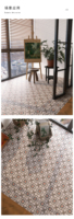 Carreaux floraux de 200*200 mm, pour salle de bain, douche, balcon, cuisine, villas, gîtes et hôtels