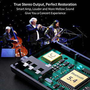 Récepteur audio BT 5.4 à clipser, audio sans fil pour écouteurs filaires, appel mains libres, fonctionnement à une touche, <span class=keywords><strong>convertisseur</strong></span> portable - Product Image 6