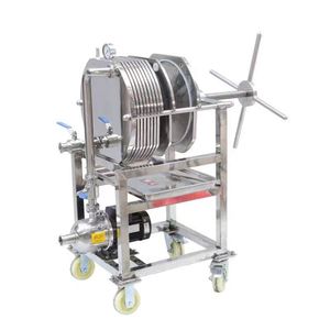 Automatic New Stainless Steel Filter Press Plate and Frame Machine for Food Sugar <b>Beer</b> Industry - Product Image 1