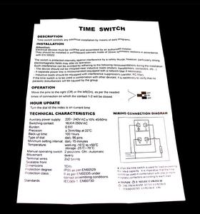 Mechanical Analog <strong>Time</strong> <strong>Switch</strong> 24 Hour 110V/220-240VAC Mechanical Programmable DIN Rail <strong>Time</strong> <strong>Switch</strong> - Product Image 6
