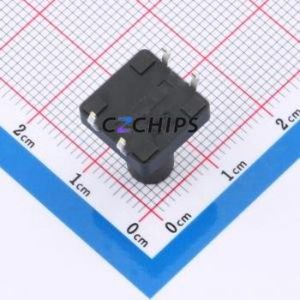 K2-1103DP-W4SW-04 Tactile Switch Through hole Component (THT)-4P,12x12mm Switch 2.5N Through Hole 12mm 12mm - Product Image 2