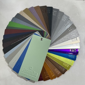 Sơn tĩnh điện bột Trung Quốc Cung cấp ral9016 Trắng sắt rèn Mat cát kết cấu kết thúc ngoài trời vật liệu xây dựng - Product Image 5