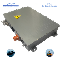 Chargeur embarqué pour véhicule électrique 20 kW, chargeur OBC DC 10 kW pour batterie lithium 96 V, 144 V, 500 V, 600 V