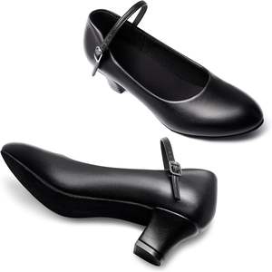 Chaussures de danse latine Dynadans pour femmes, à bride cheville, talon de 1,5 à 2 pouces, pour danse de salon, salsa, tango, flamenco - Product Image 5