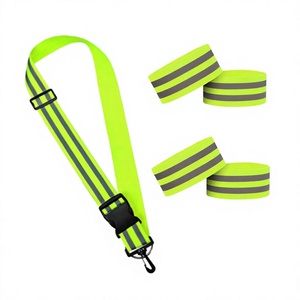 Cinturón Reflectante para Camping al Aire Libre, Equipo Reflectante para Correr, Cinturón <span class=keywords><strong>de</strong></span> Seguridad <span class=keywords><strong>de</strong></span> Alta Visibilidad, Chaqueta Reflectante, Herramienta <span class=keywords><strong>de</strong></span> Jardín Ajustable - Product Image 1