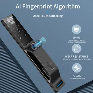 XSDTS M02 современный умный Wi-Fi дверной замок 3D распознавание лица с функцией видеодомофона
