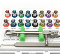 Kit d'outils universels pour implants dentaires prothétiques, clé dynamométrique manuelle, tournevis, utilisation manuelle, instrument de classe I