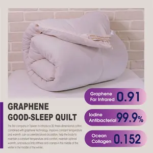 Antibacterial Bed Quilt With 99.5% High Purity Graphene