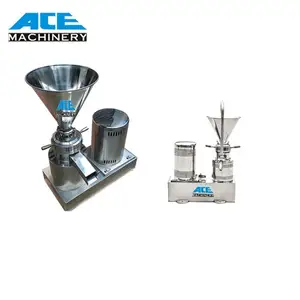 Máquina de manteiga de amendoim de karité para fazer manteiga de amendoim Colloid Mill Máquina de fazer manteiga de amendoim de amêndoa