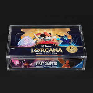 Estuche Acrílico Transparente con Protección UV Premium para Caja <span class=keywords><strong>de</strong></span> Sobres <span class=keywords><strong>de</strong></span> <span class=keywords><strong>Disney</strong></span> Lorcana TCG, Caja <span class=keywords><strong>de</strong></span> Sobres Japonesa - Product Image 6
