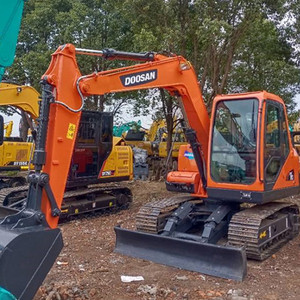 Doosan รถขุดตีนตะขาบขนาดเล็ก8ตัน DX80มือสองพร้อมปั๊มเครื่องยนต์หลักมอเตอร์เกียร์รุ่นที่คล้ายกัน DX60 DX75 DX55 - Product Image 5