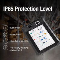 Tablet Android 13 Industri 8 Inci Kokoh dengan Pembaca Barcode untuk Logistik & Gudang