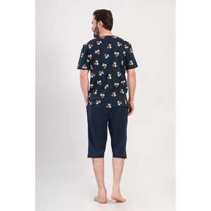 Conjunto de Camiseta sin Mangas y Pantalones Cortos con Bolsillos para Hombre, Cuello Redondo y Manga Corta - Product Image 1