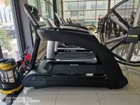 Cinta de correr comercial de entrenamiento de velocidad ajustable, cinta de correr para cardio con pantalla grande