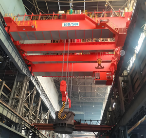 טמפרטורה גבוהה עמיד ועמיד גבוהה כפול וו עגור עבור מטלורגיה הליהוק 5t 30t <span class=keywords><strong>50t</strong></span> 100 200t - Product Image 3