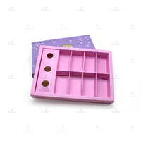 Boîtes à emporter pour fêtes et traiteurs, avec lamination brillante, pour desserts, brunchs, plateaux de livraison par courrier, emballages de plateaux