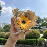 Buket Bunga Sabun Mawar Aksesoris Baby's Breath Bunga Buatan Hadiah Hari Guru Kerajinan Bunga Buatan Tangan Kotak Kado