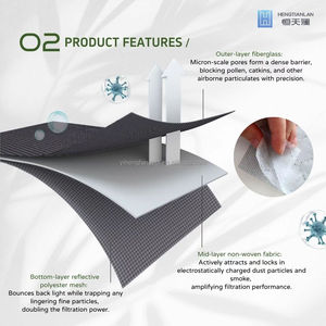 Malla de Filtración de Aire Portátil para Refugios Temporales - Product Image 5