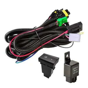 New Arrival Fog Light 12 V Car Light Switch 12V refitted Fog Light Switch with wire harness for KIA