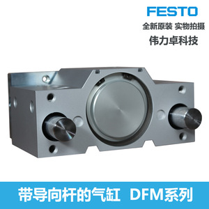 Festo Cylinder DFM Series With Guide Rod Pneumatic Steel Body Standard - Product Image 2