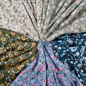 Bán buôn hoa in dệt Rayon vải mềm draping Rayon & viscose & phương thức vải cho váy abaya và áo - Product Image 1