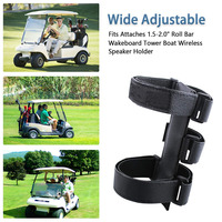 Support de haut-parleur Portable à 2 sangles, accessoires de voiturette de Golf, cadre de support de sangle de haut-parleur de vélo pour haut-parleurs sans fil Bluetooth