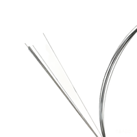 Alambres Guía Médicos Superelásticos de Nitinol, Aleación con Memoria de Forma, Punta Radiopaca Zebra, Doblables, Cortables, Tamaño Personalizado, ASTM F2063