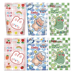<span class=keywords><strong>Bolsas</strong></span> <span class=keywords><strong>de</strong></span> Embalaje para Alimentos <span class=keywords><strong>con</strong></span> Diseño <span class=keywords><strong>de</strong></span> Animales <span class=keywords><strong>de</strong></span> Dibujos Animados, Resistentes a la Humedad, Autosellables y Autoportantes, para Galletas y Dulces - Product Image 5