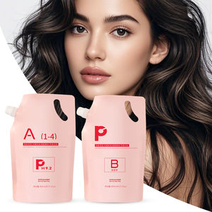 Loción Profesional para Permanente de Cabello, Crema para Alisado de Cabello, Tratamiento de Alisado para Salón de Belleza - Product Image 3