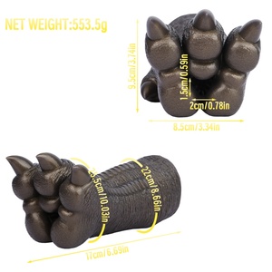 G6272 New Soft Silicone Male Animal Cup Vaginal Opening Bag cat Sex Toy Adult alien <b>Masturbation</b> Master Design - Product Image 2