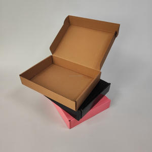 Cartón <span class=keywords><strong>de</strong></span> ropa corrugado inspirado en la caja <span class=keywords><strong>de</strong></span> avión <span class=keywords><strong>de</strong></span> tres capas personalizado al por mayor disponible colores personalizados para papel exprés - Product Image 4