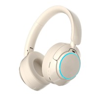 Casque sans fil Bluetooth supra-auriculaire ANC d'usine OEM, écouteurs de jeu, casques avec son stéréo haute fidélité