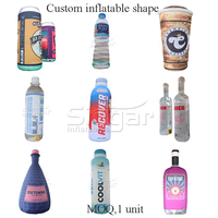Produit Gonflable Personnalisé : Bouteille ou Canette Gonflable de Bière et Soda