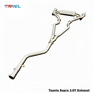 Выхлопная система Catback из нержавеющей стали 304 с клапанами для Toyota Supra A90 A91 3.0T - Улучшенная производительность и звук - Product Image 5