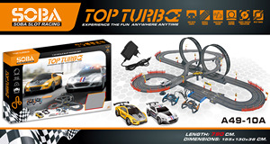מכונית מרוץ חשמלית A49-10A לילדים בקנה מידה 1/43, מסלול מרוצים מיני לילדים, מתנה לילדים - Product Image 6