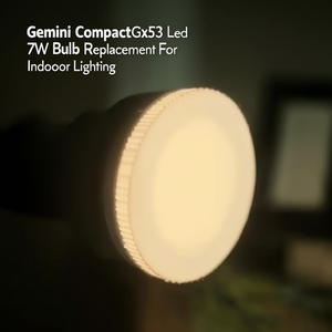 Gemini Compacta Gx53 <b>Led</b> 7W Bulb Replacement For Indoor Lighting - Product Image 3