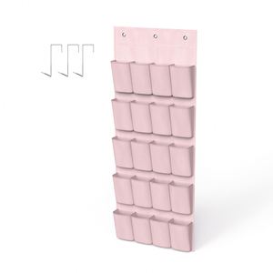 Authentic Hanging Shelf, Hanging Organiser Over the Door, <b>Shoe</b> Racks, 20 Large Pockets Storage Hanger for Bedroom Closet - Product Image 1