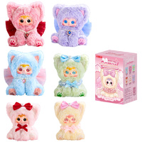 Vente en gros Samuel Velvet Rainbow Cat Plush Blind Mystery Box Kawaii Plushie Keychain Soft Stuffed Animal Pendant Creative Gift