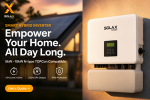 Inversor Híbrido <span class=keywords><strong>SolaX</strong></span> <span class=keywords><strong>X1</strong></span>-VAST 5kW 6kW 8kW 10kW Monofásico en Stock, Listo para Enviar, Precio al por Mayor, Inversor Solar Híbrido - Product Image 4