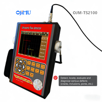 Detector de Defectos Ultrasónico OJM-TS2100 Digital de Alta Precisión para Inspección de Soldaduras NDT, Detección de Grietas en Metal, Protección IP67, 0.01