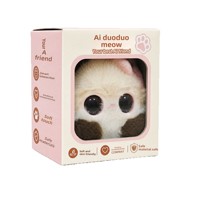 Vente en gros transfrontalière : Jouet IA tendance et de collection, DouBao Plush, animal électronique, chat parlant DuoDuo, cadeau, en fibre de polyester, intelligent