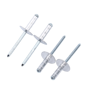 Yüksek Kaliteli Çok Kavramalı Büyük Flanşlı Perçinler Alüminyum Demir Kör Perçin, Çinko Kaplı Gizli Başlı Kör Perçin Özelleştirilebilir - Product Image 2