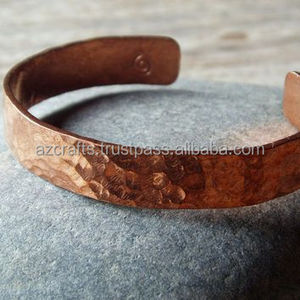 <b>Copper</b> Bracelet Heavy Hammered - Product Image 2