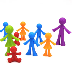 Ensemble de jouets d'éducation précoce inspiré Montessori <span class=keywords><strong>Jeu</strong></span> de mathématiques cognitives <span class=keywords><strong>pour</strong></span> enfants avec comptage d'animaux en caoutchouc <span class=keywords><strong>pour</strong></span> jouets de bébé - Product Image 3