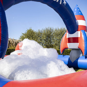 Fiesta comercial al aire libre alquiler cumpleaños inflable Bubble <span class=keywords><strong>Park</strong></span> EE. UU. para niños y adultos - Product Image 6