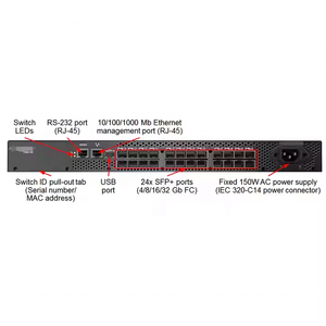 Conmutador de Red SAN ThinkSystem DB610S Gen 6 con 8 Puertos PoE, Transceptor SWL SFP 8X16G con Licencia - Product Image 2