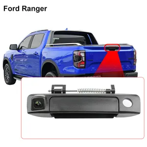 Pengganti untuk Ford Ranger 2012-2020 gagang belakang hitam dengan kamera